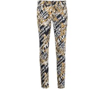 Jeans mit Logo-Print