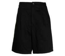 Shorts mit Logo-Stickerei