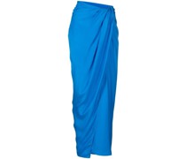 draped maxi skirt