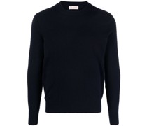 Kaschmirpullover mit Rundhalsausschnitt
