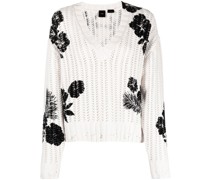 Pullover mit V-Ausschnitt