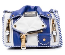 Schultertasche im Jacken-Look