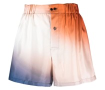 Seidenshorts mit Farbverlauf