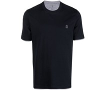 embroidered-logo cotton T-shirt