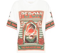 Bio-Baumwoll-T-Shirt mit Peponi-Print