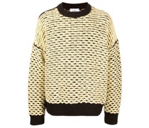 Grob gestrickter Pullover