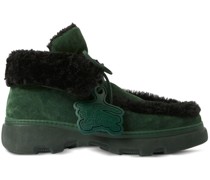 Creeper-Boots mit Shearling