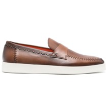 Loafer mit mandelförmiger Kappe