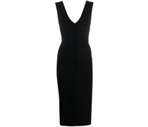 Midikleid mit V-Ausschnitt