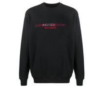 Sweatshirt mit Logo-Stickerei