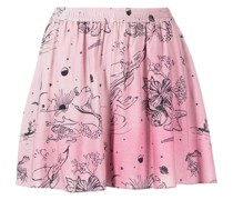 Shorts mit grafischem Print