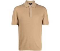 Poloshirt in Mesh-Optik