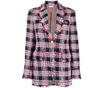 Einreihiger Tweed-Blazer