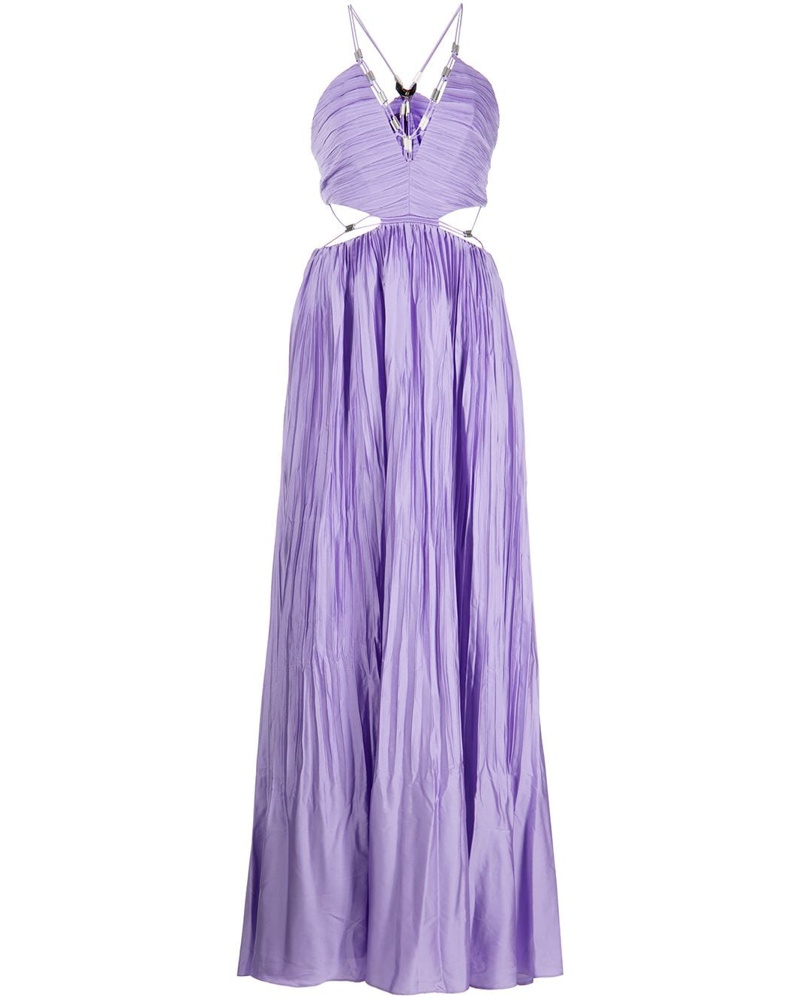 Jonathan Simkhai Damen Maxikleid mit Cut-Outs