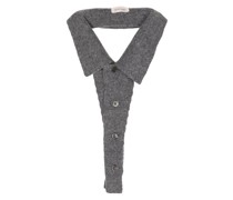 Gestrickter Kragen