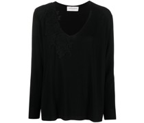 Pullover mit V-Ausschnitt