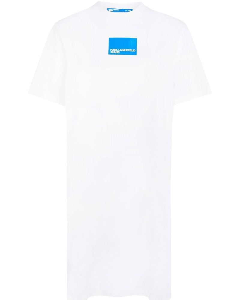 Karl Lagerfeld Damen Hemdkleid aus Bio-Baumwolle