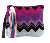 Clutch mit Zickzackmuster
