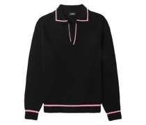 Sweatshirt mit U-Boot-Ausschnitt