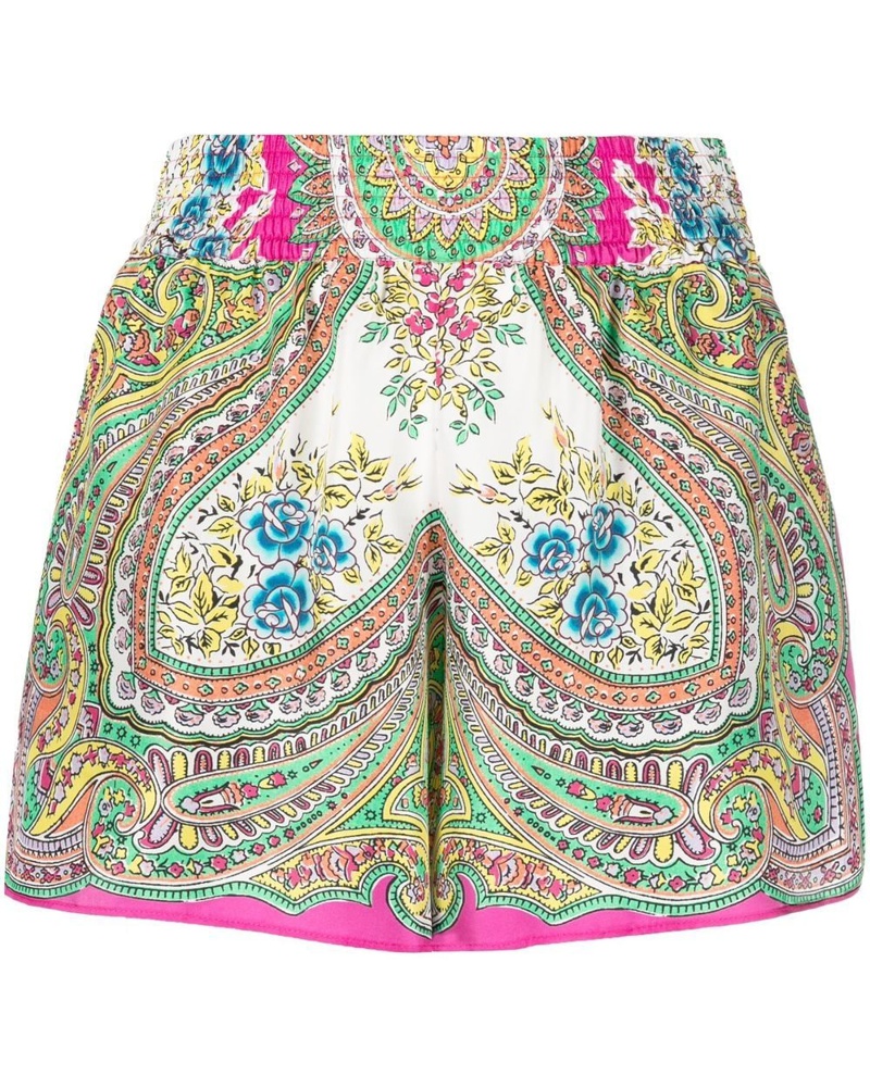 Etro Damen Shorts mit Paisley-Print