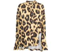 Hemd mit Leoparden-Print