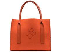 Großer Shopper mit Monogramm