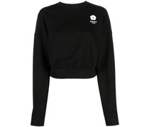 Sweatshirt mit Logo-Stickerei