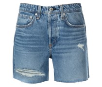 Jeansshorts im Distressed-Look