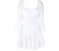 Nadia lace-detail mini dress