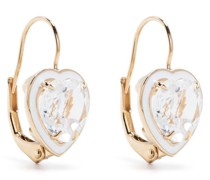 14kt Gelbgoldohrring mit Topas