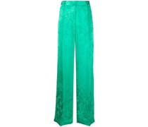Jacquard-Hose mit hohem Bund
