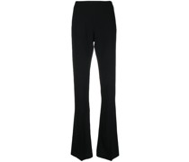 Ausgestellte High-Waist-Hose