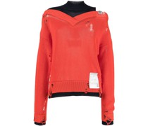 Pullover im Distressed-Look
