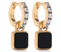 x Lucy Williams Black Onyx-charm earrings