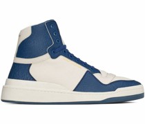 High-Top-Sneakers in Blockfarben