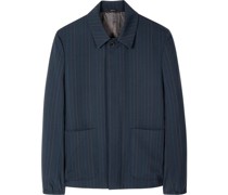 Hemdjacke mit Nadelstreifen