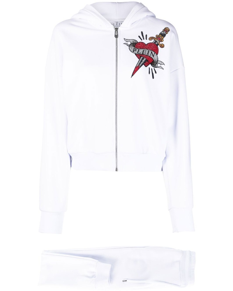 Philipp Plein Damen Love Tattoo Jogginganzug