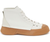 High-Top-Sneakers mit Einsätzen