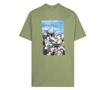 Trash T-Shirt mit Foto-Print