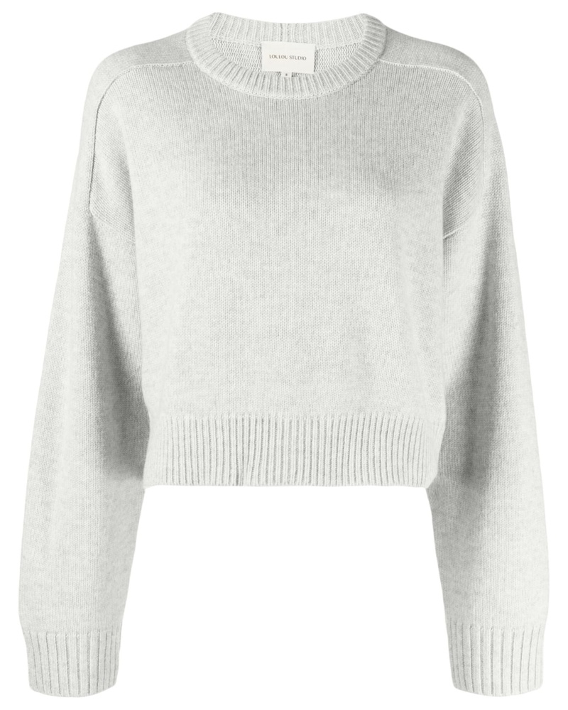 Loulou Studio Damen Gerippter Pullover
