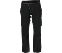 Tief sitzende Cropped-Hose