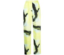 Fatou Hose mit abstraktem Print