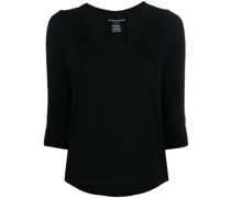 T-Shirt mit V-Ausschnitt