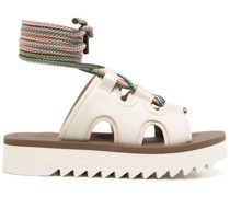 Sandalen mit dicker Sohle