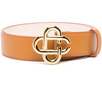 Gürtel mit Monogramm-Schnalle
