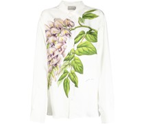 T-Shirt mit Blumen-Print