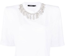T-Shirt mit Strassapplikation