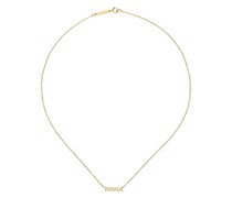 14kt 'Mama' Gelbgoldhalskette