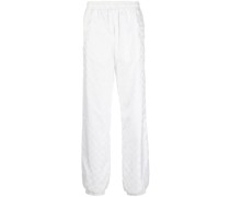 Jogginghose mit Monogramm-Print