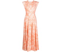 Maxikleid mit Blumen-Print